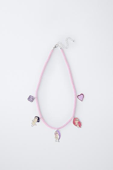 قلادة متعددة التعليقات KPOP DEMON HUNTERS™ NETFLIX © - وردي فاتح by Zara