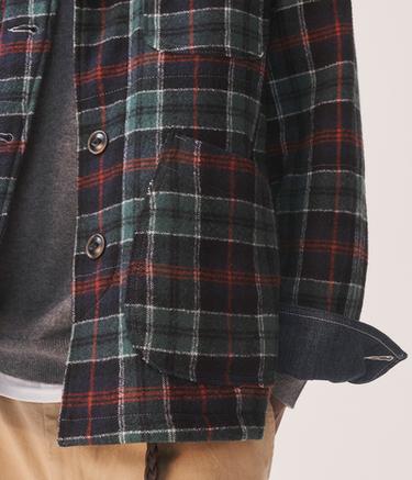VESTE DE GRANGE RÉVERSIBLE KARL TEMPLER - Bleu de Zara - Image 13