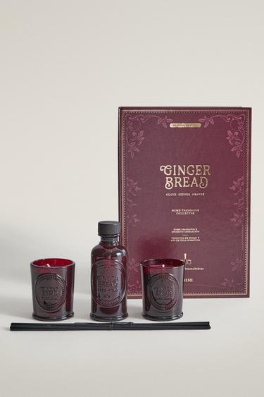 GINGERBREAD GIFT CHEST SET (SET OF 3) — Red 2