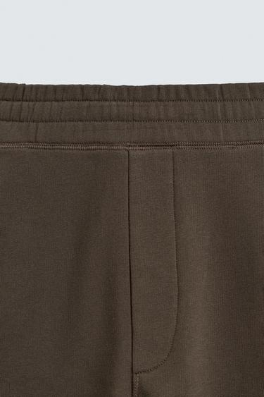 BERMUDA JOGGER REGULAR FIT - Marron de Zara - Image 8