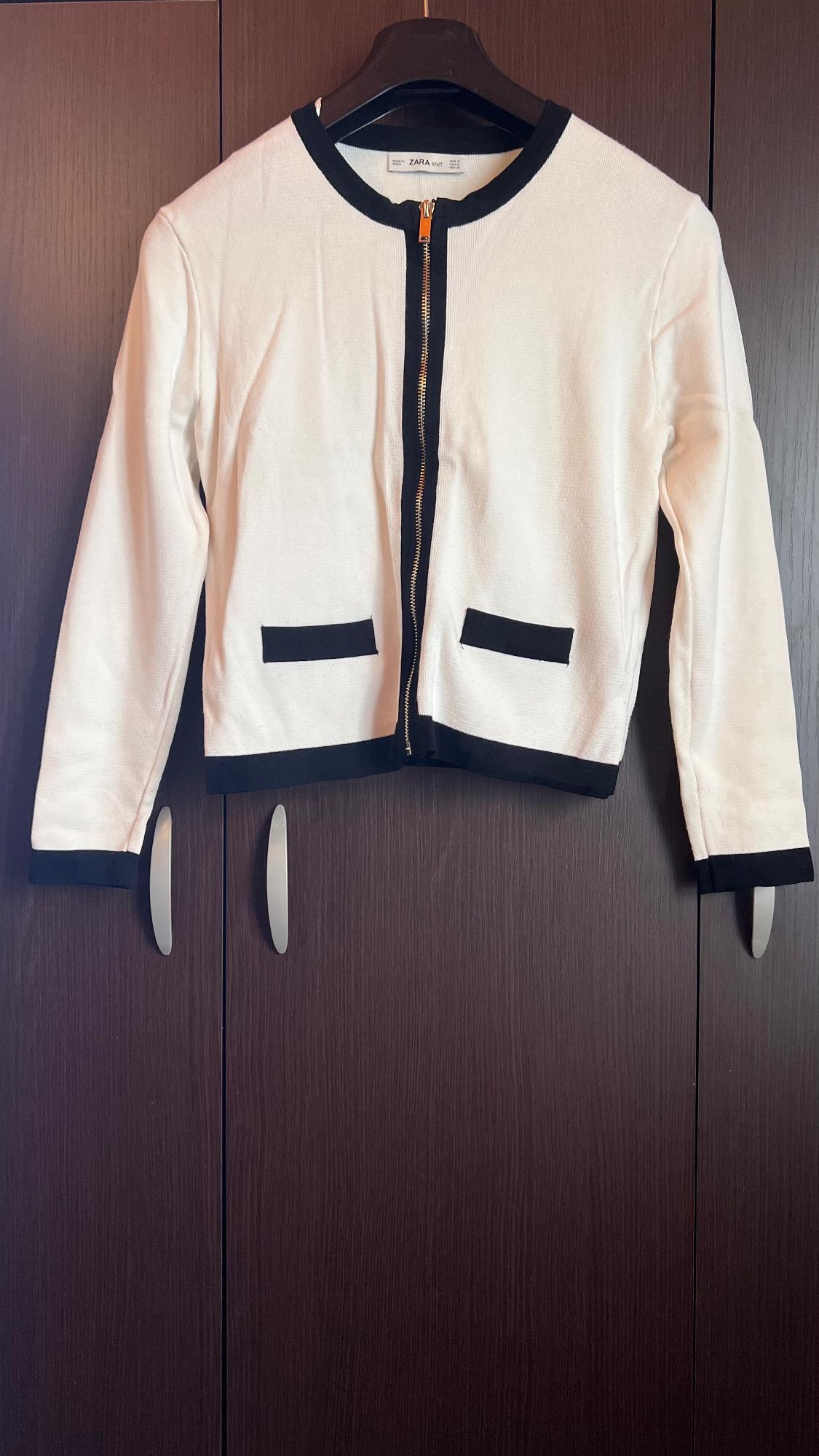 CARDIGAN WITH CONTRASTING TRIMS - Image 4