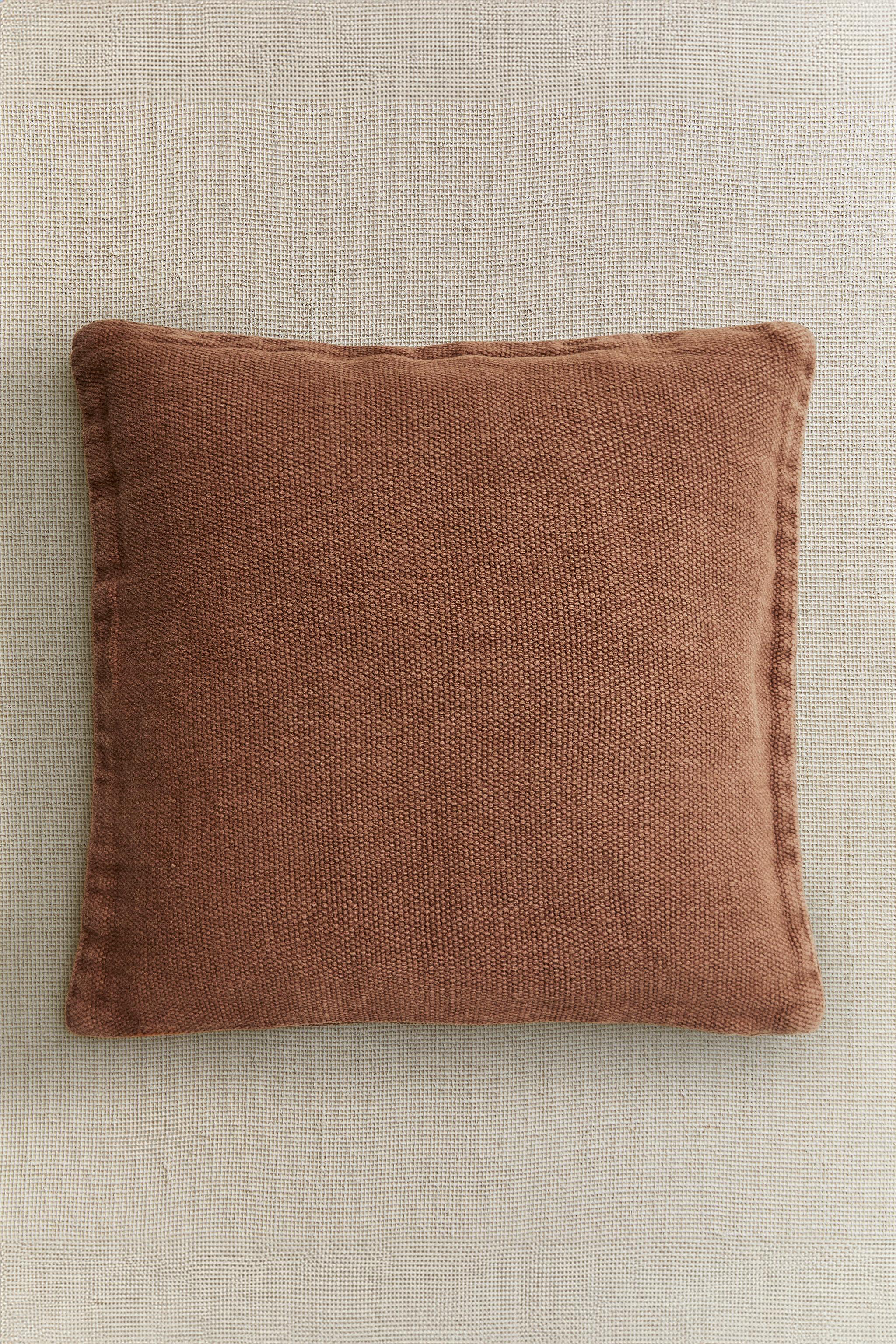 PLAIN THROW PILLOW COVER