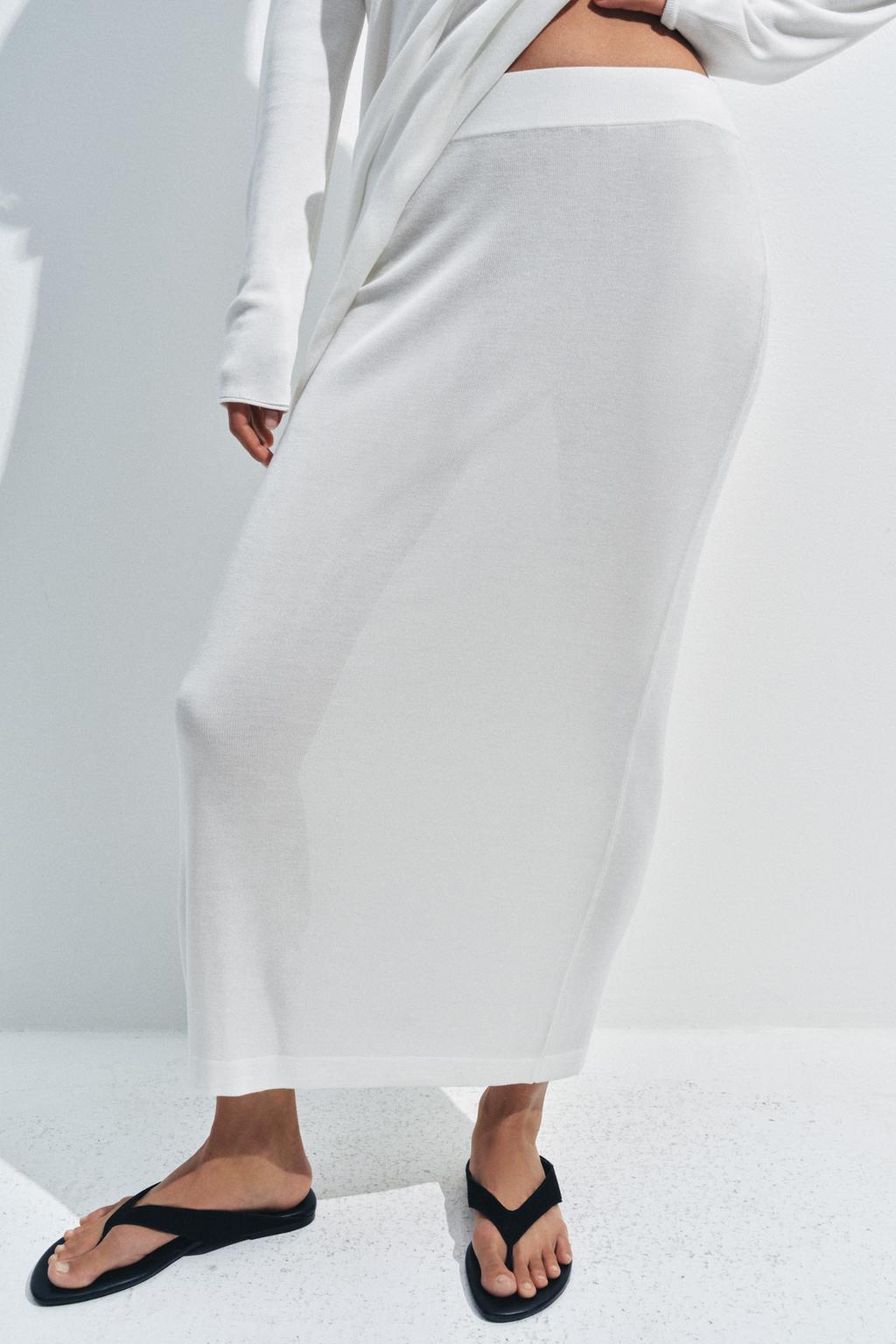 KNIT MIDI SKIRT - image 2