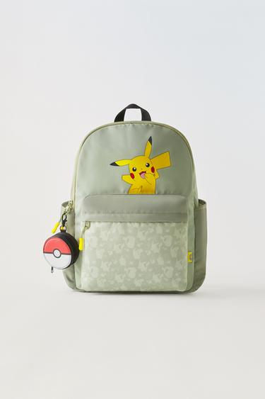 РЮКЗАК С ПРИНТОМ PIKACHU POKÉMON ™ — Зеленый хаки от Zara — изображение 0
