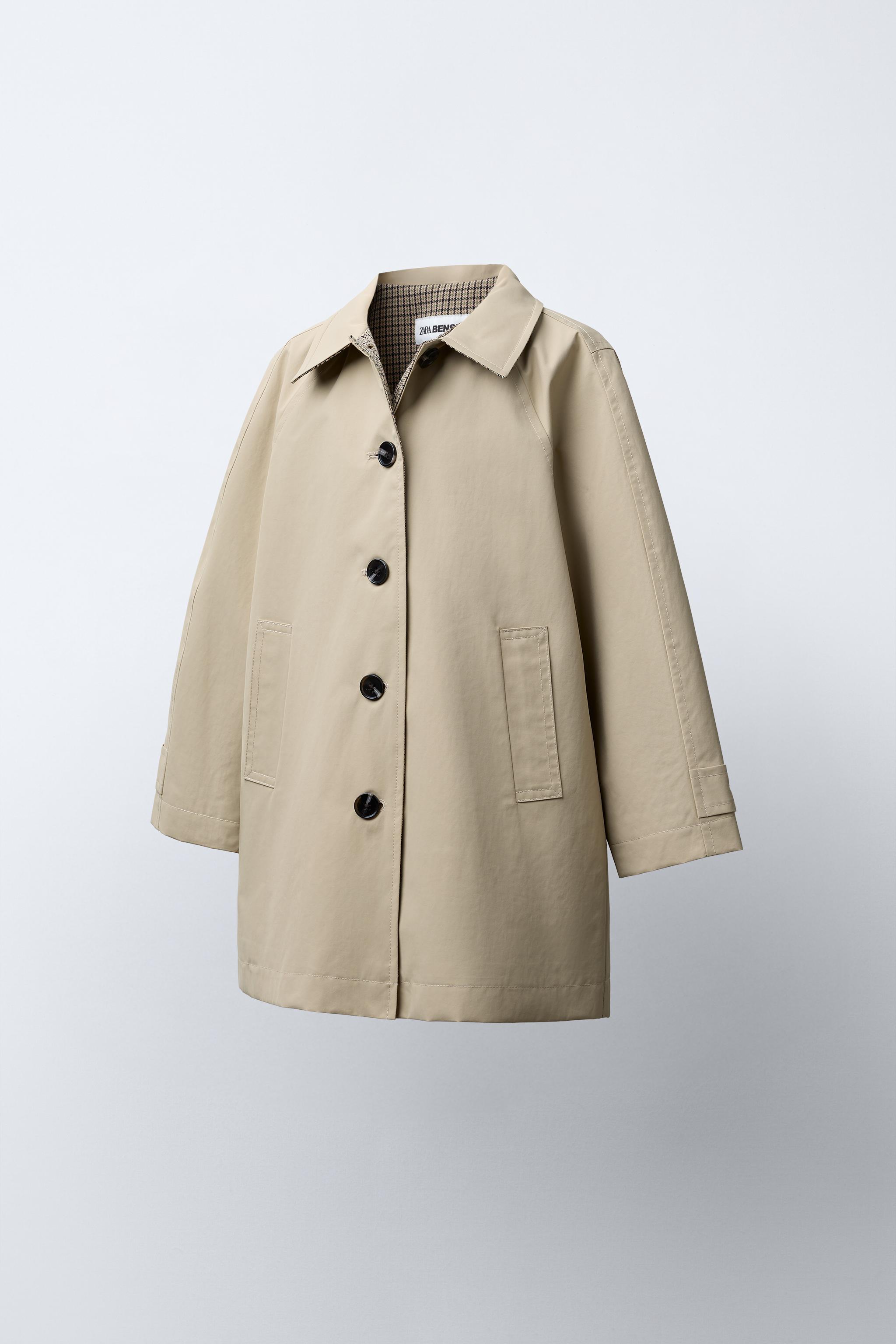 WATER REPELLENT LONG TRENCH COAT BENSIMON ® X ZARA