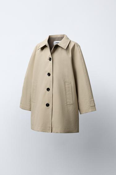 LANGER TRENCHCOAT WATER REPELLENT BENSIMON ® X ZARA - Beige von Zara