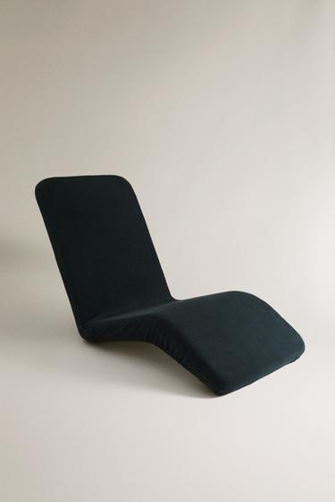 HOUSSE CHAISE LONGUE COTON ÉPONGE - Vert de Zara - Image 1