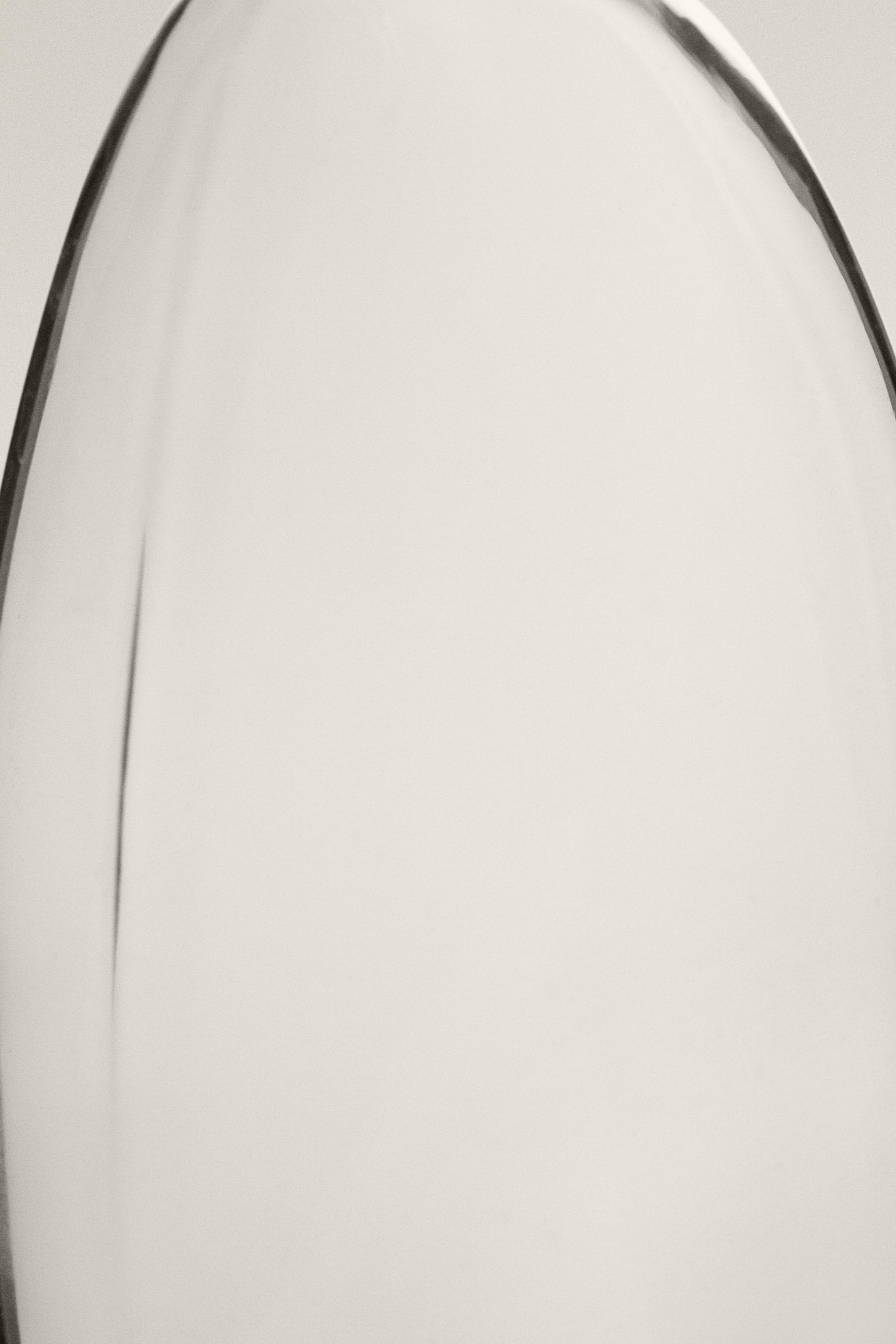 SMALL IRREGULAR GLASS VASE