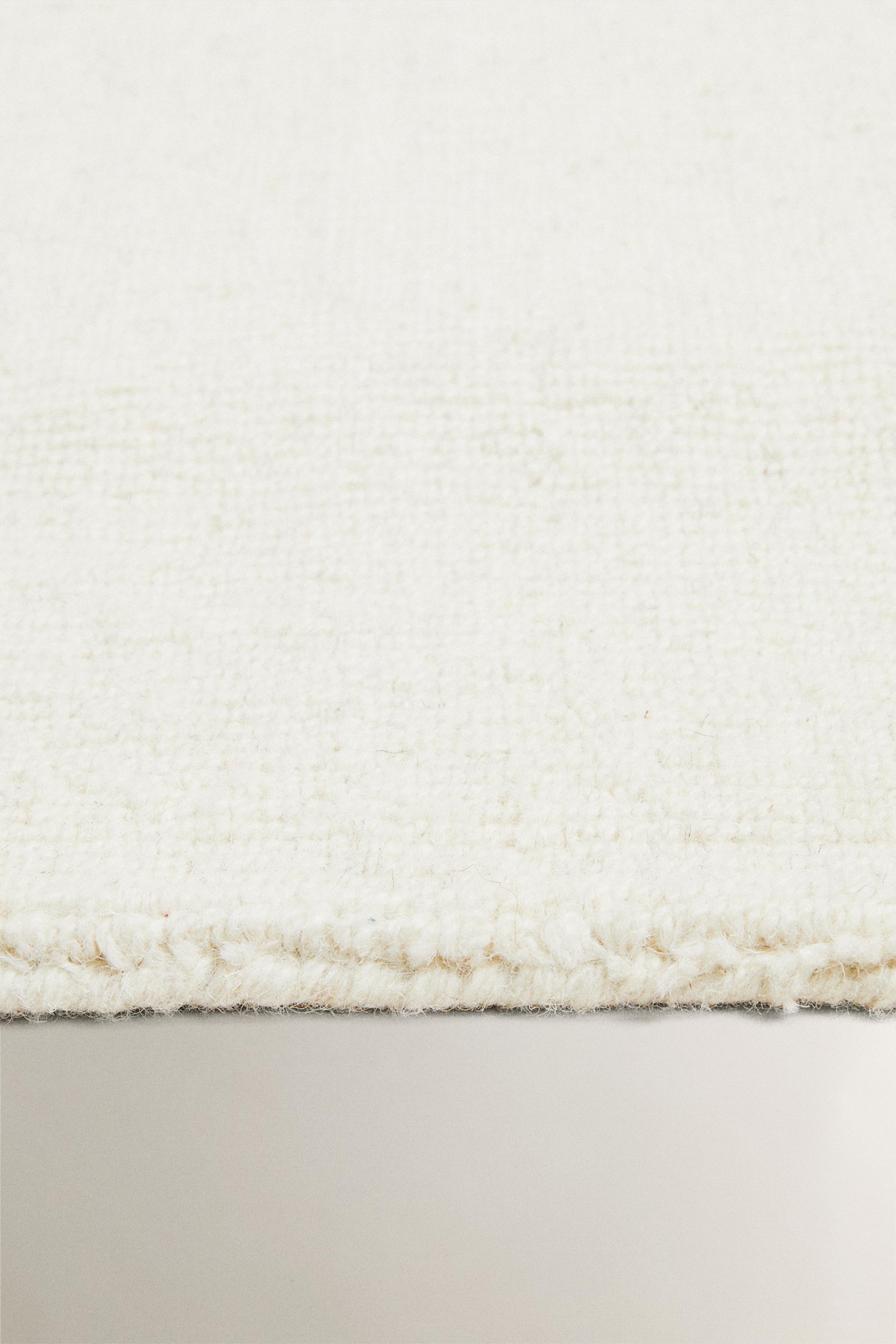 ウール ラグ - ベージュ | ZARA Japan / 日本