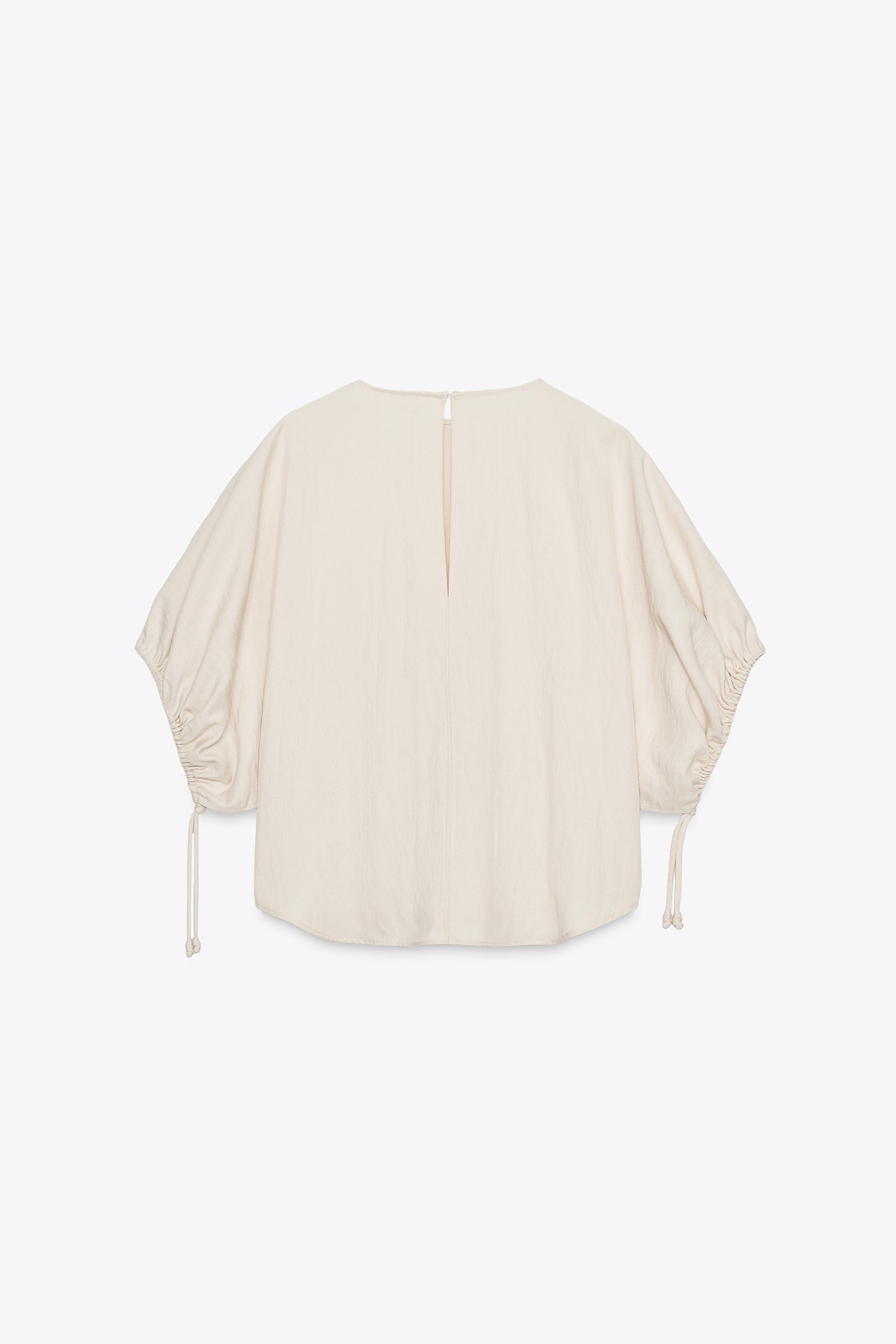BLOUSE À MANCHES BOUFFANTES ZW COLLECTION