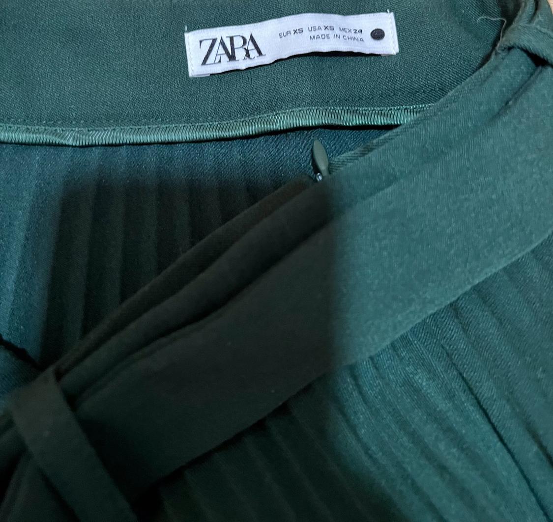 PLEATED SKIRT WITH BELT - Image 3
