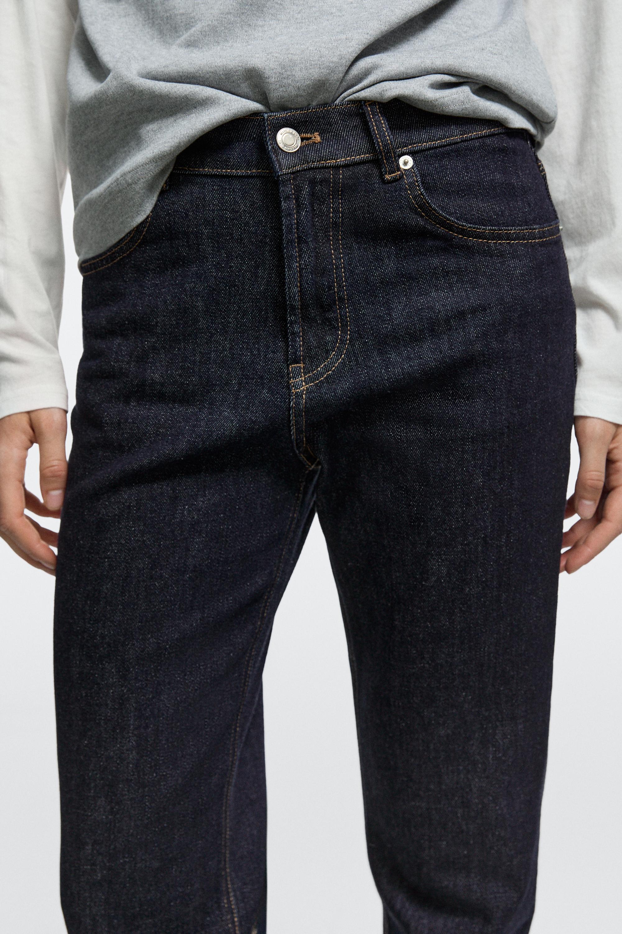 Jean straight taille moyenne