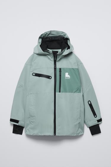 VESTE DE SKI WATER REPELLENT ET WINDPROOF RECCO® SYSTEM - Bleu ciel de Zara