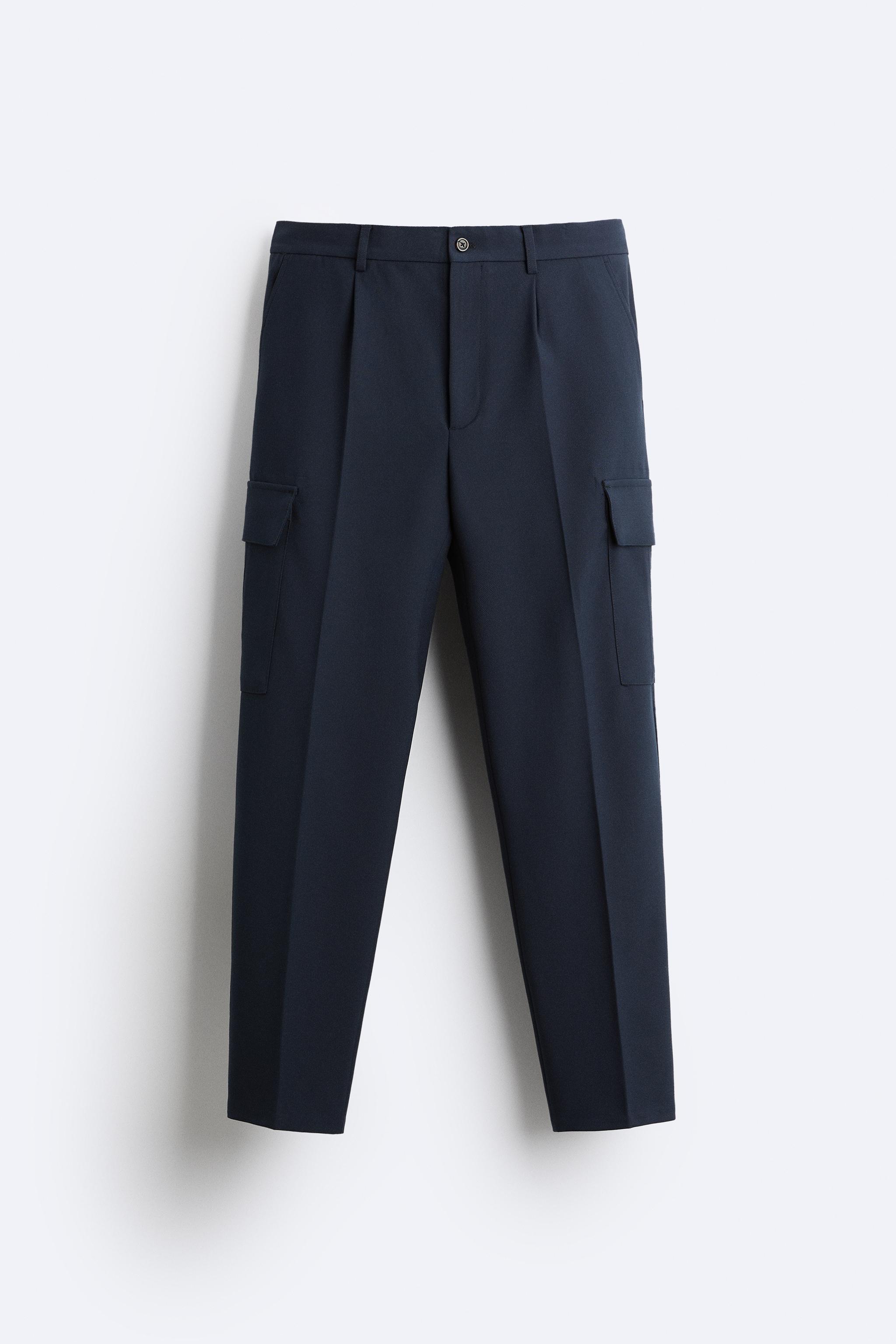 STRETCH SUIT PANTS - Green | ZARA United States