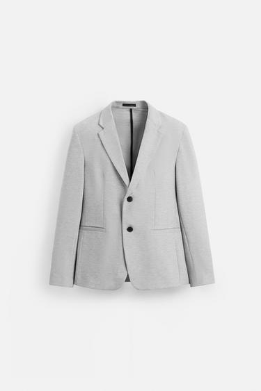 COMFORT SLIM FIT BLAZER - Grey by Zara