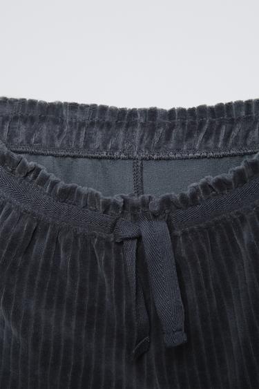 KALIN FİTİLLİ KADİFE CULOTTE PANTOLON_2