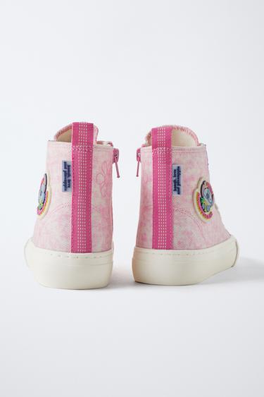 LILO & STITCH © DISNEY HIGH-TOP TRAINERS - Pink by Zara - Image 5