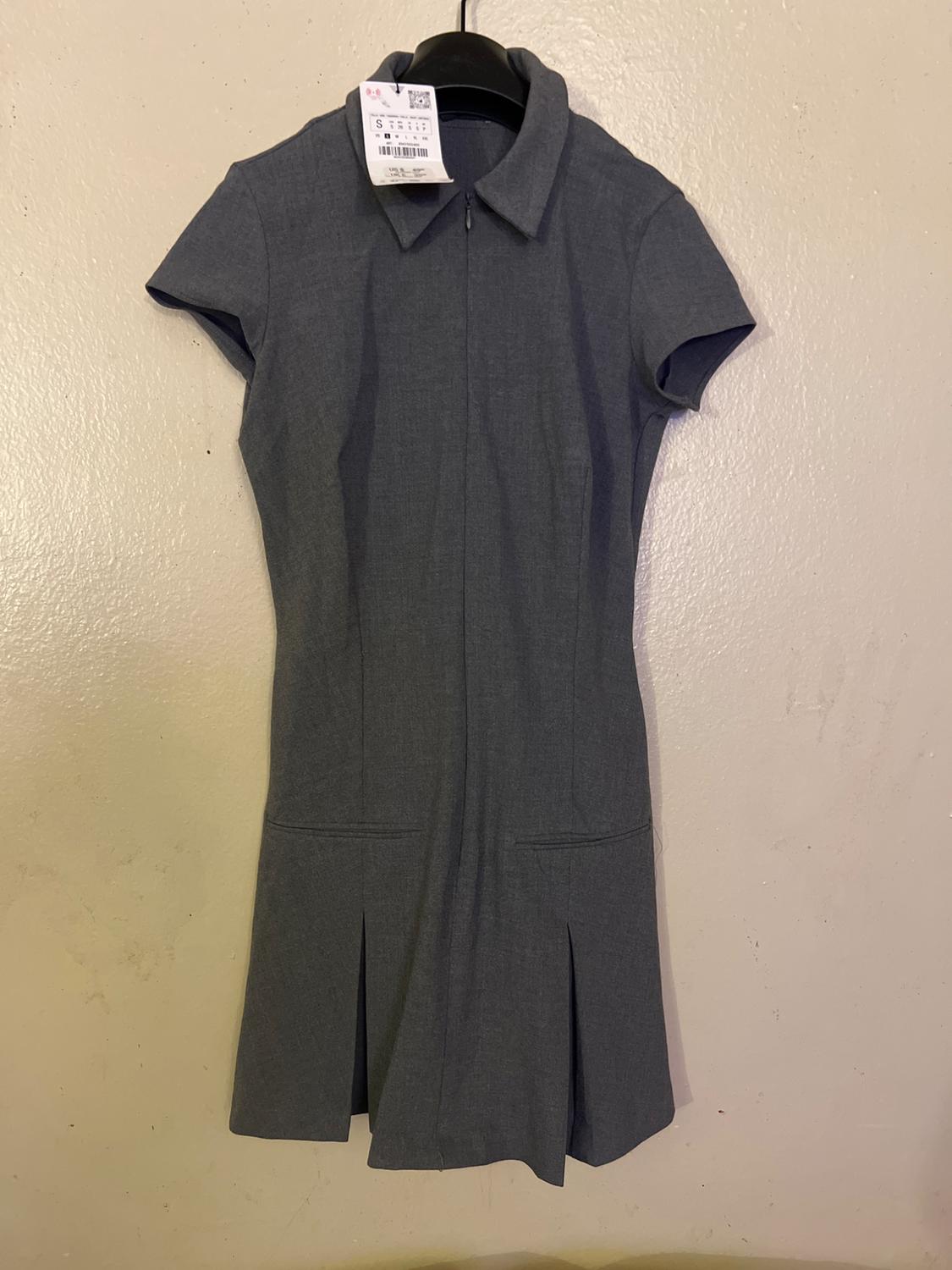 SHORT PLEATED DRESS