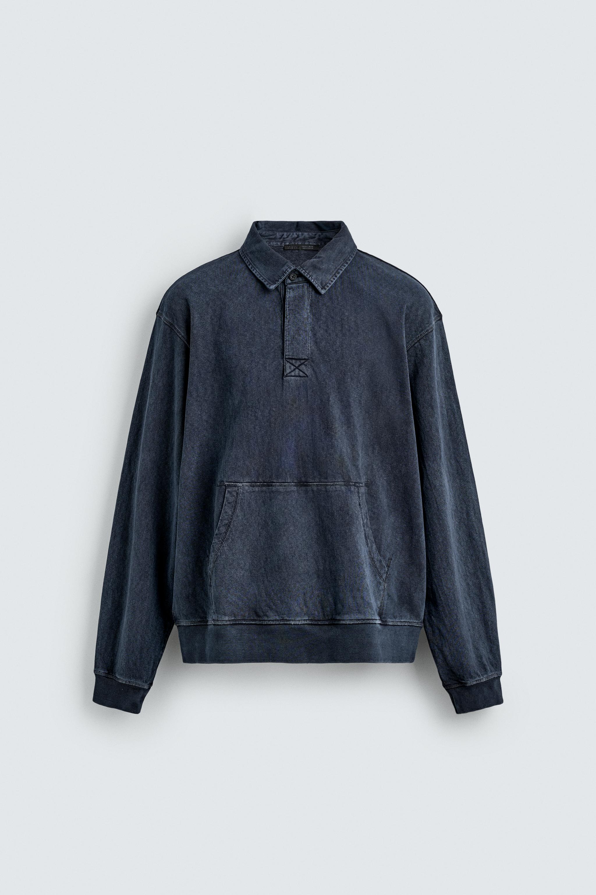 REGULAR FIT WASHED EFFECT POLO SHIRT