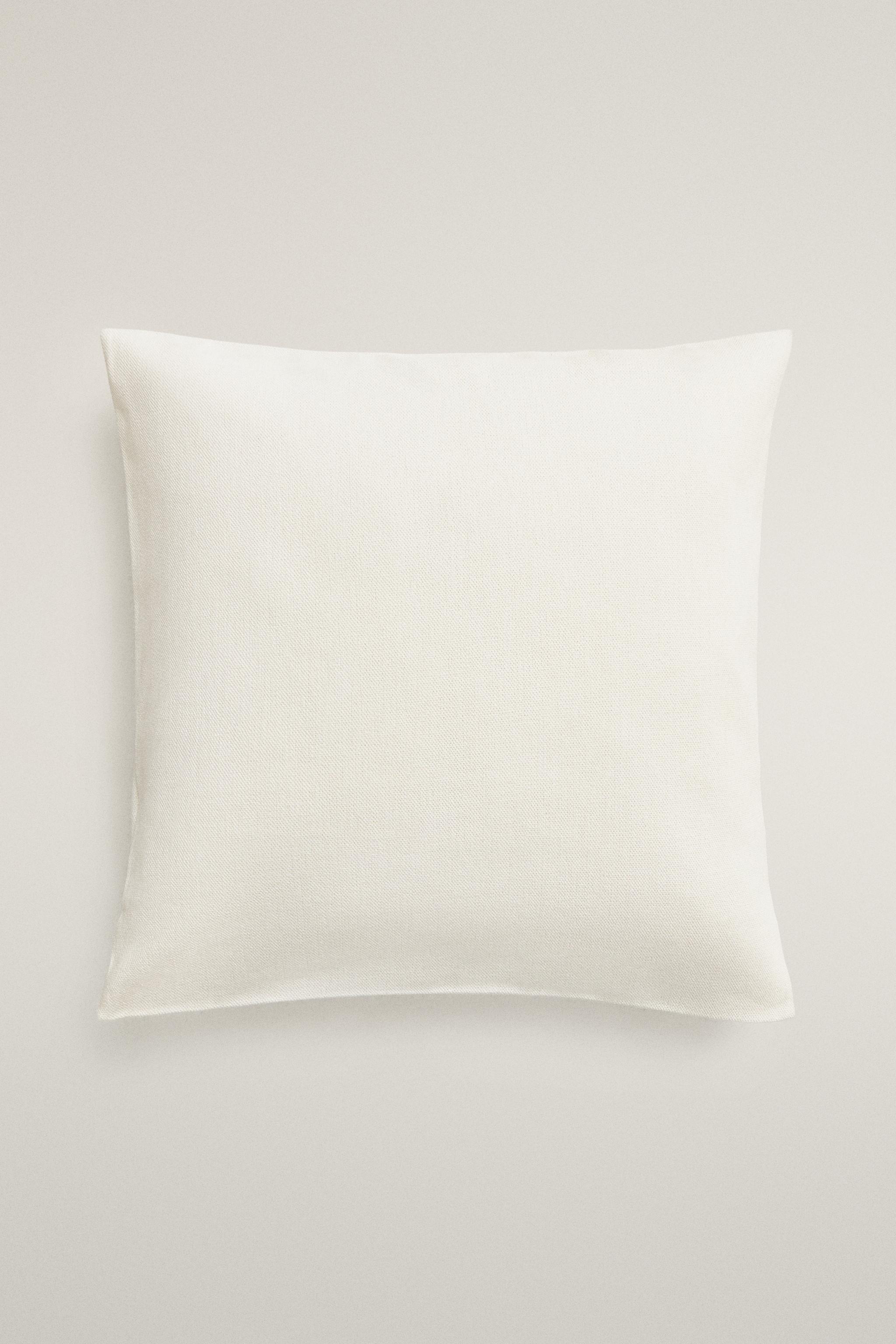 PLAIN CUSHION COVER — Mid-ecru