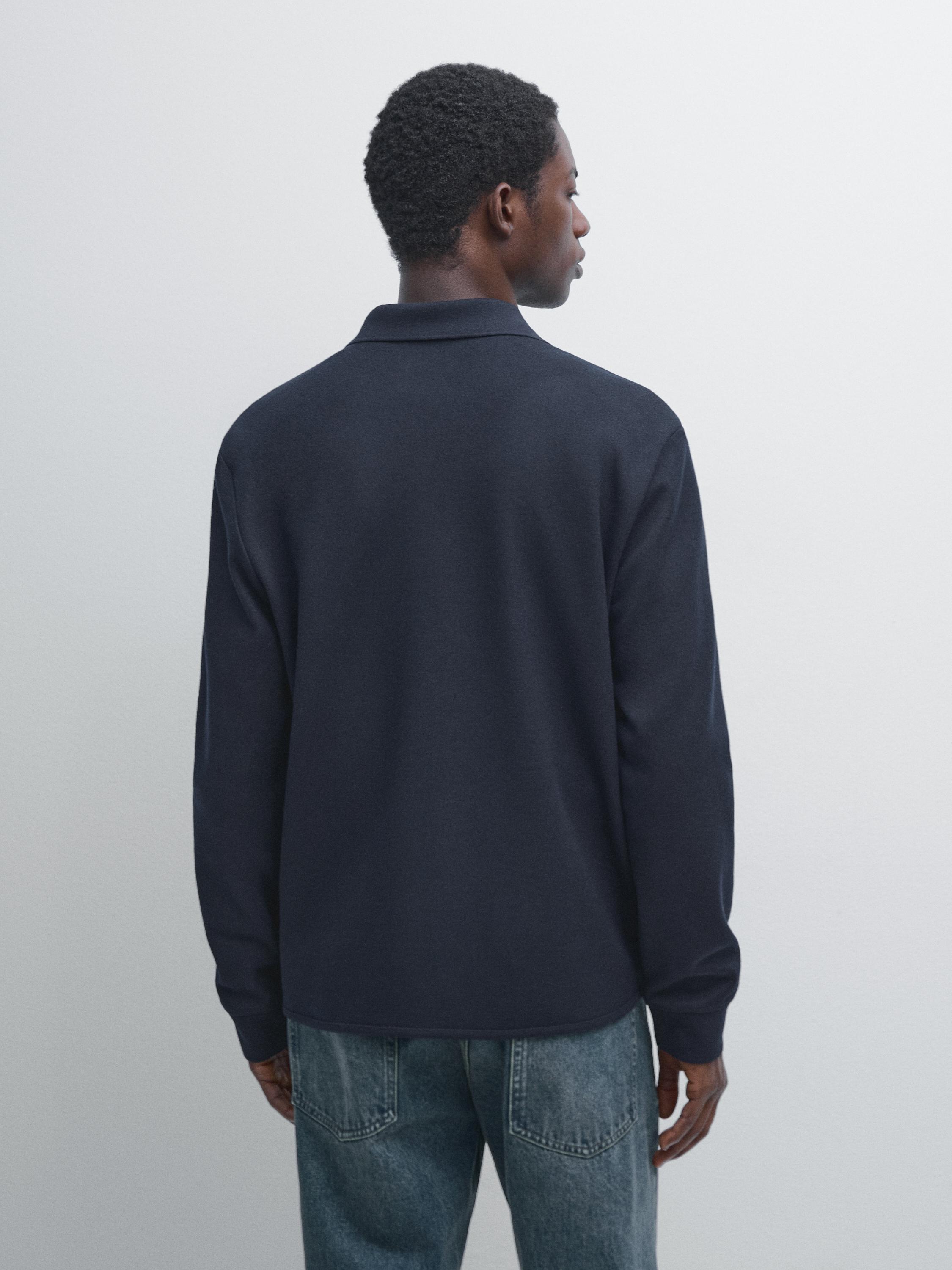 Zip-up jacket with collar detail