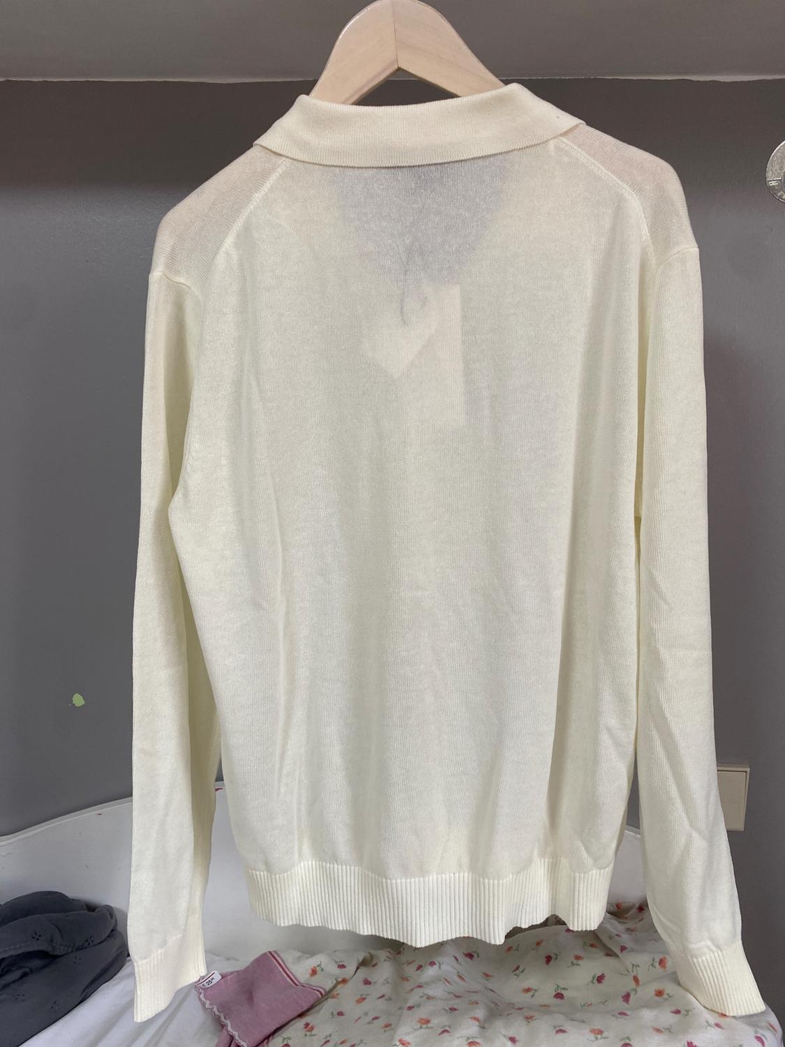 PLAIN KNIT POLO SHIRT - Image 4