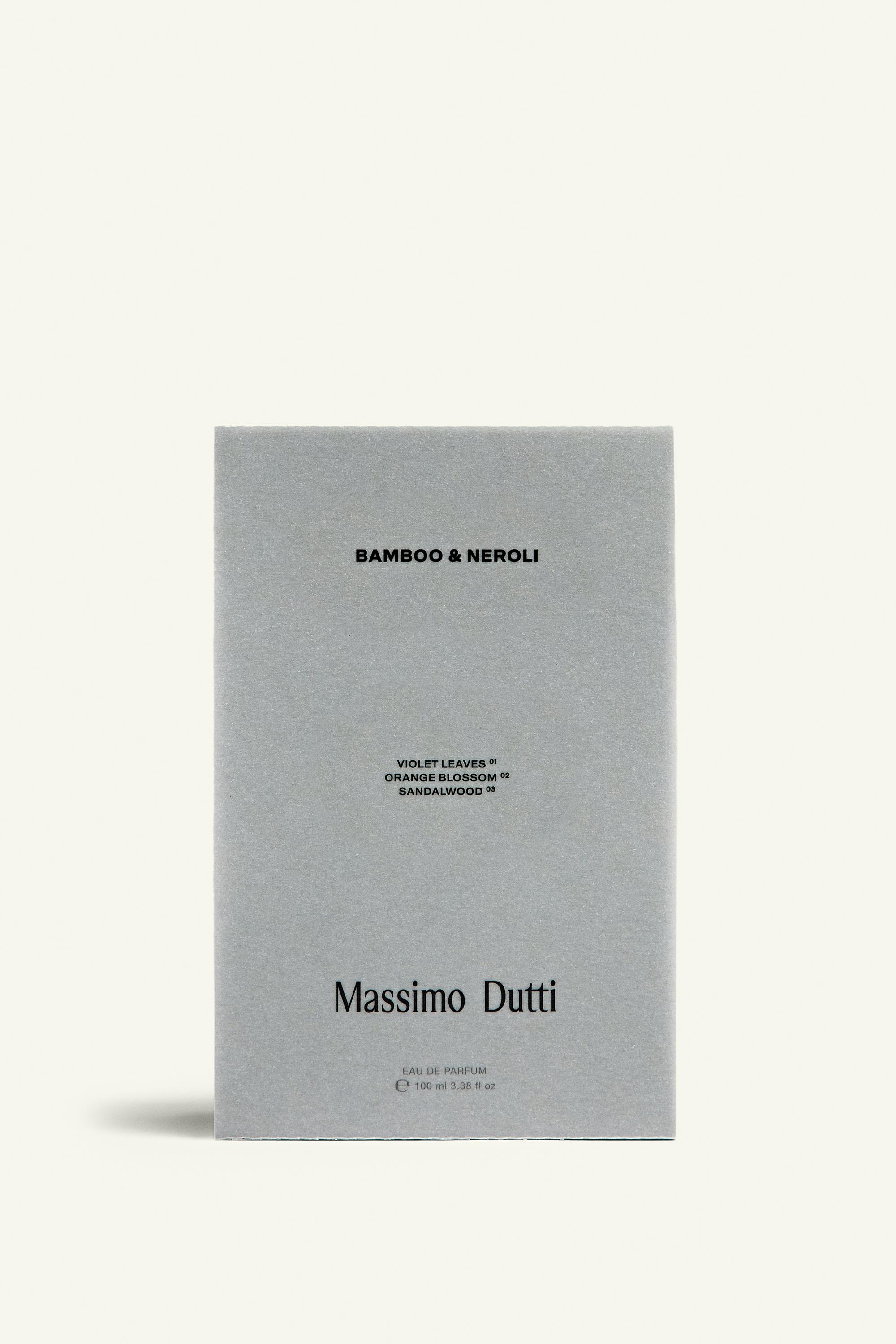 (100ML) MASSIMO DUTTI BAMBOO & NEROLI EAU DE PARFUM — Mid-green