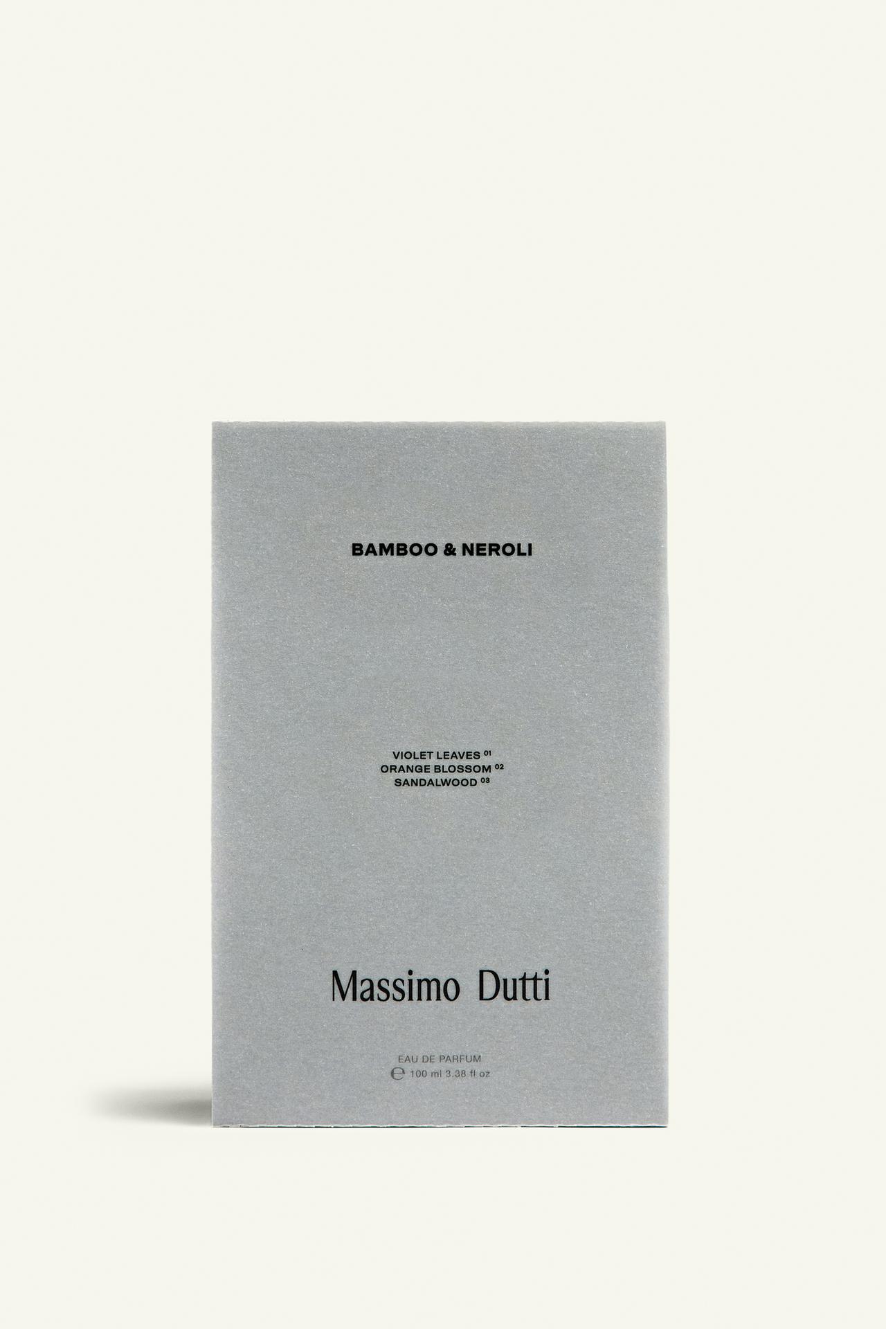 (100ML) MASSIMO DUTTI BAMBOO & NEROLI EAU DE PARFUM — Mid-green
