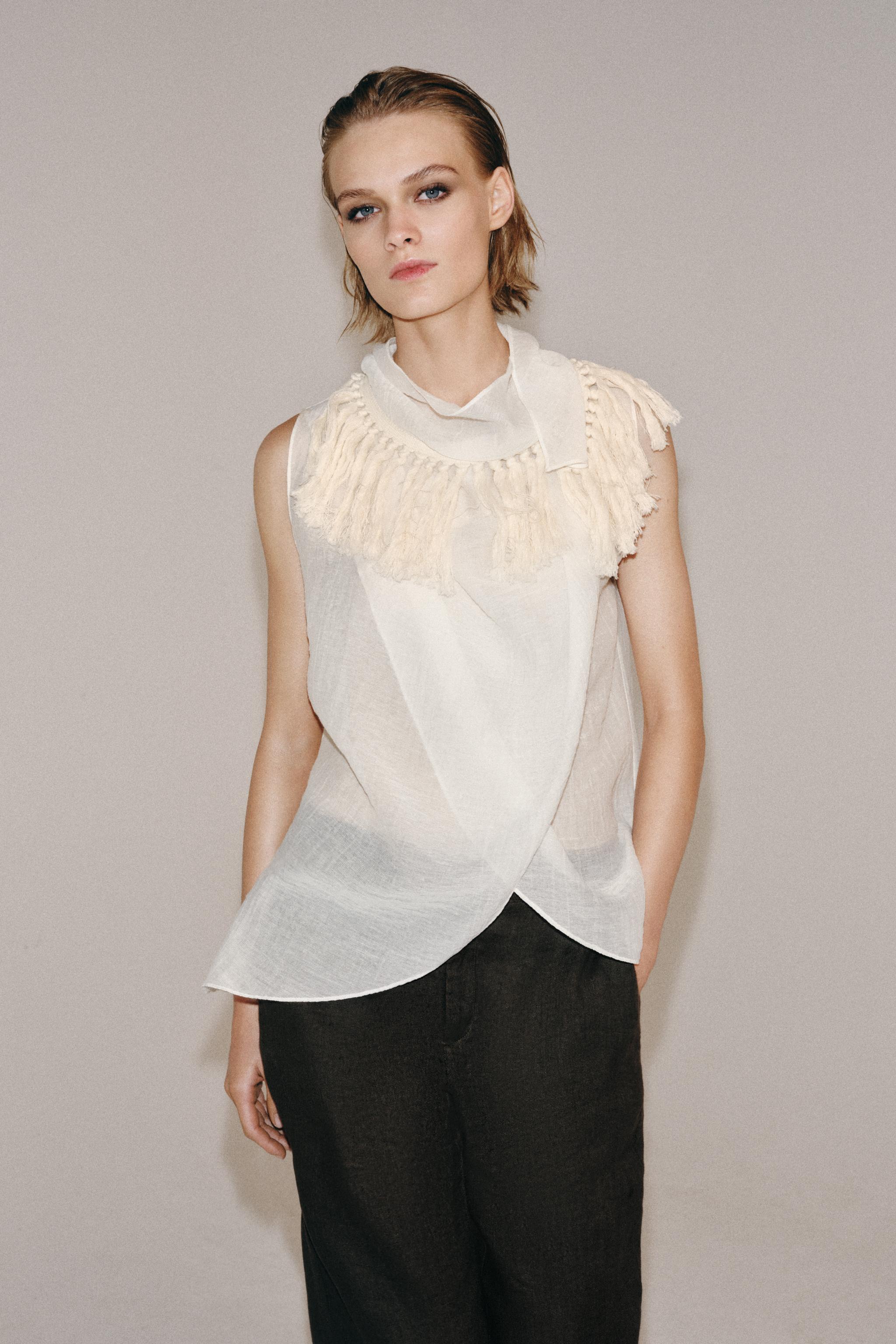 FRINGED TOP ZW COLLECTION