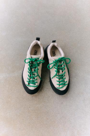 ТЕХНИЧЕСКИЕ КРОССОВКИ — Небеленый от Zara