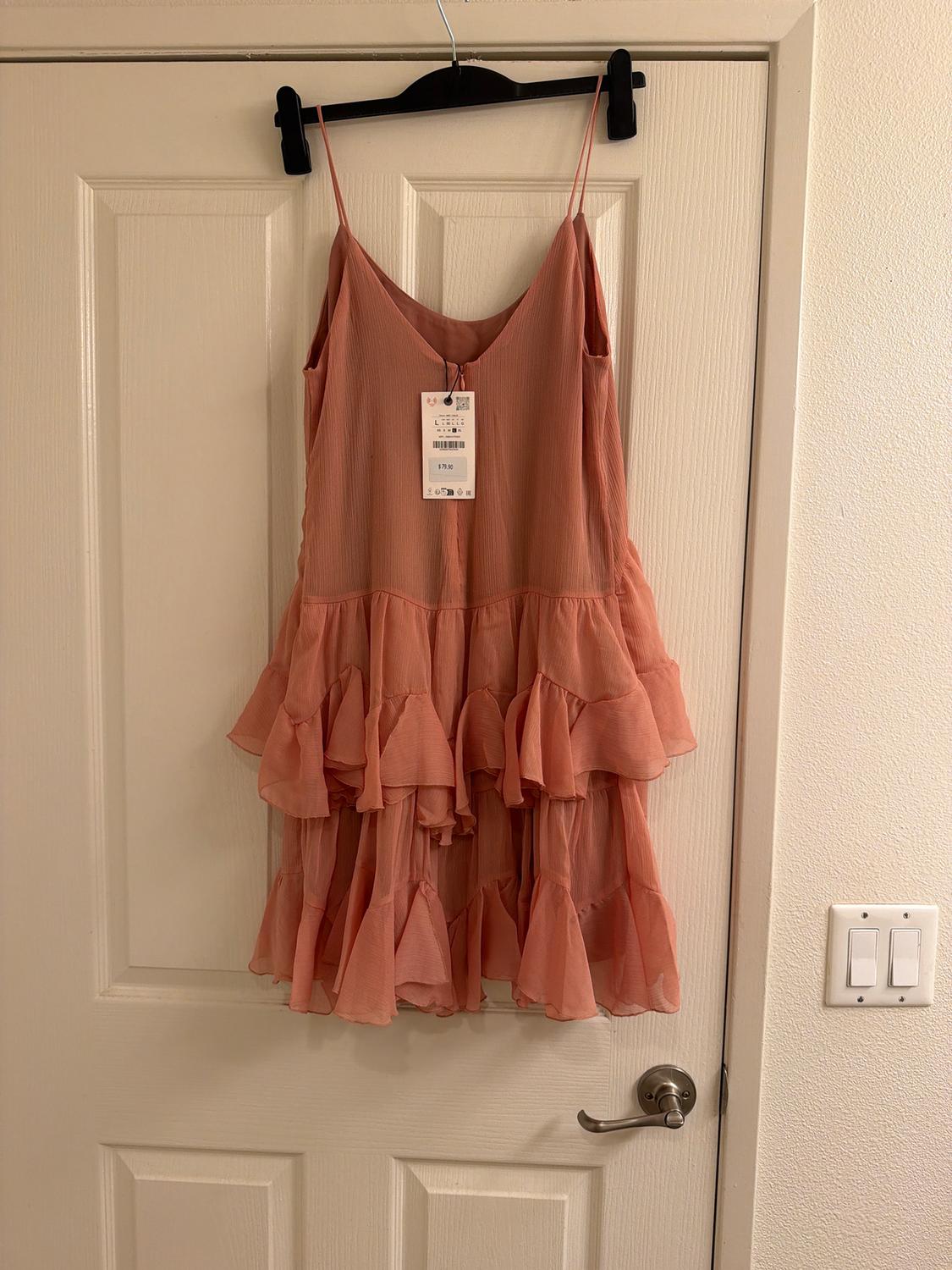 ZW COLLECTION SHORT RUFFLED DRESS - Image 2