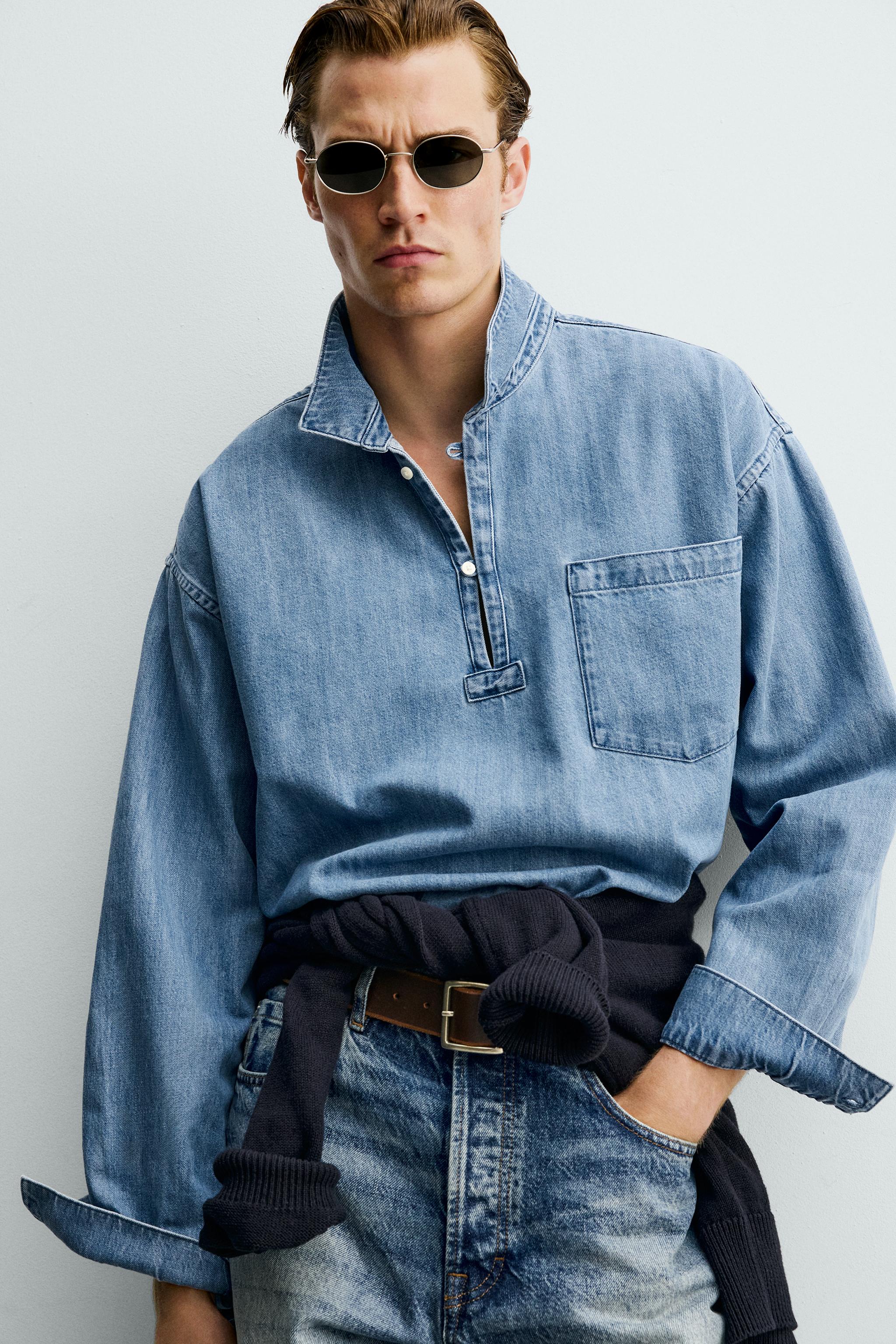 CHEMISE POLO RELAXED FIT STRUCTURÉE