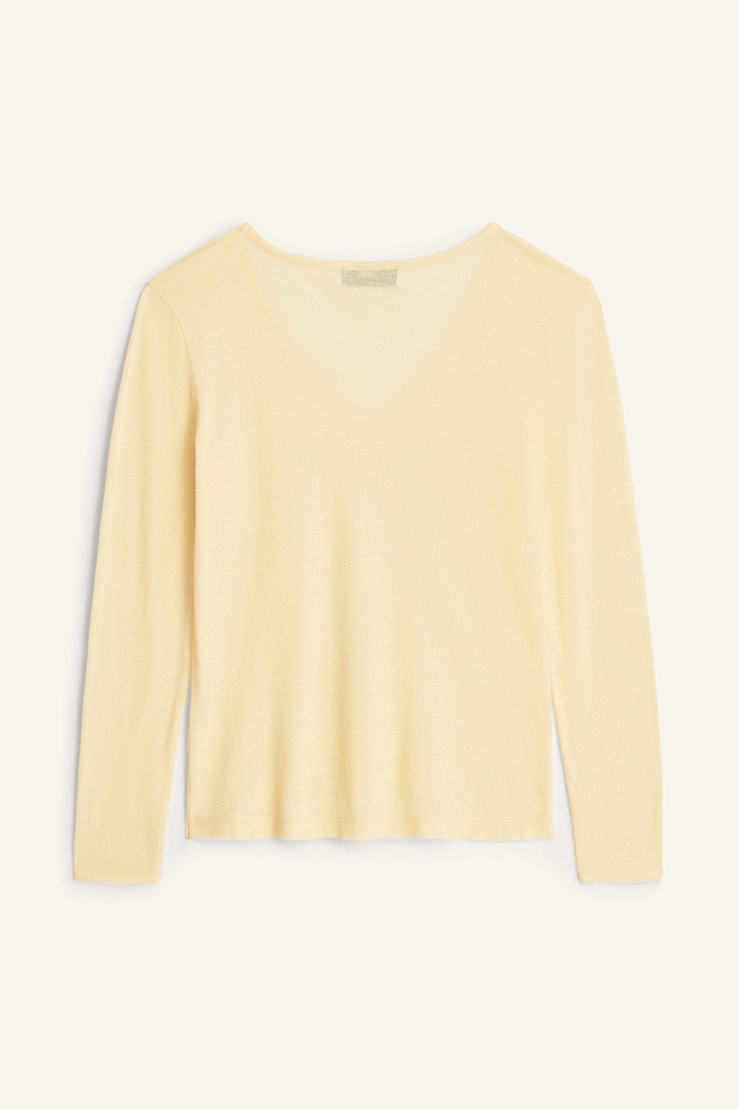 LIMITED EDITION V-NECK T-SHIRT - Yellow | ZARA Canada