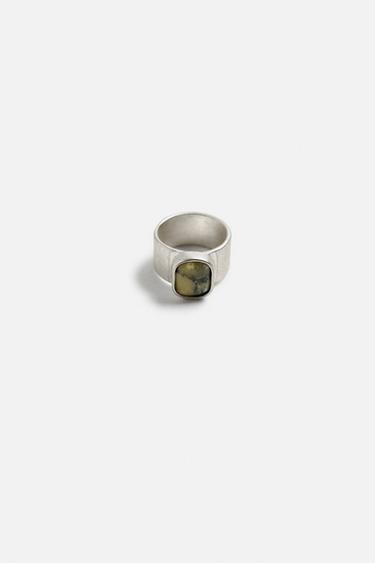 BAGUE CHEVALIÈRE PIERRE - Argent de Zara - Image 2