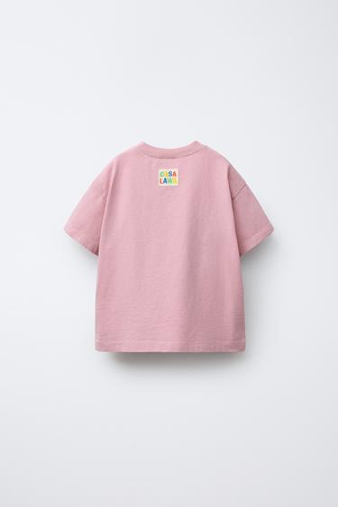 T-SHIRT IMPRIMÉ CASA LAWA © X ZARA KIDS - Rose de Zara - Image 1