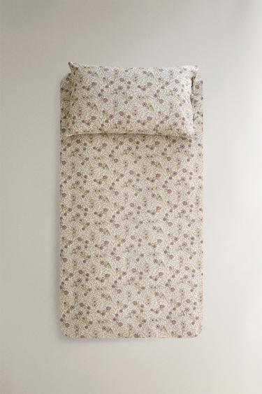 COUETTE ENFANT EN COTON À FLEURS - Multicolore de Zara