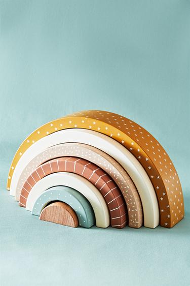 JUGUETE INFANTIL ARCOIRIS BLOQUES - Multicolor de Zara