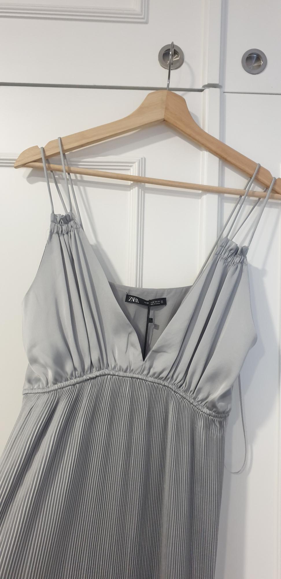 PLEATED CAMISOLE DRESS - Image 2