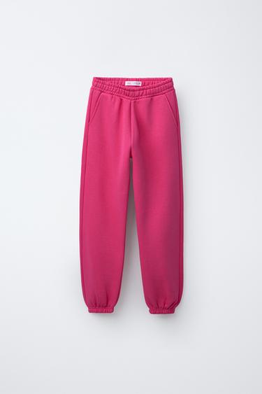 PLUSH JOGGERS - Fuchsia by Zara