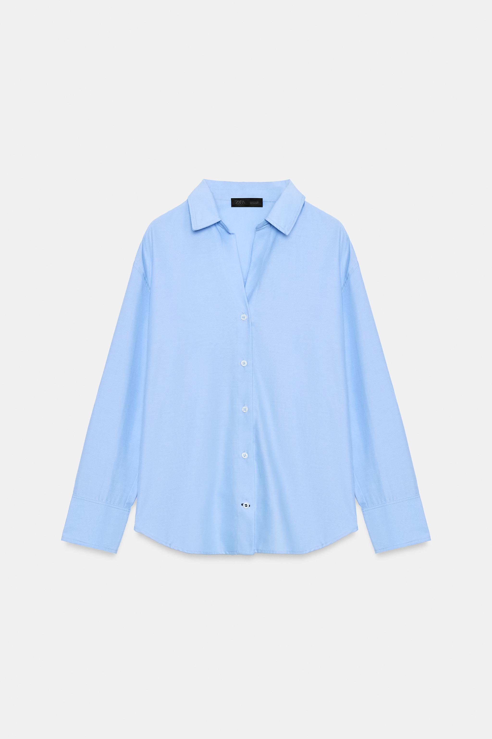 Zara BASIC OXFORD SHIRT — фото 7