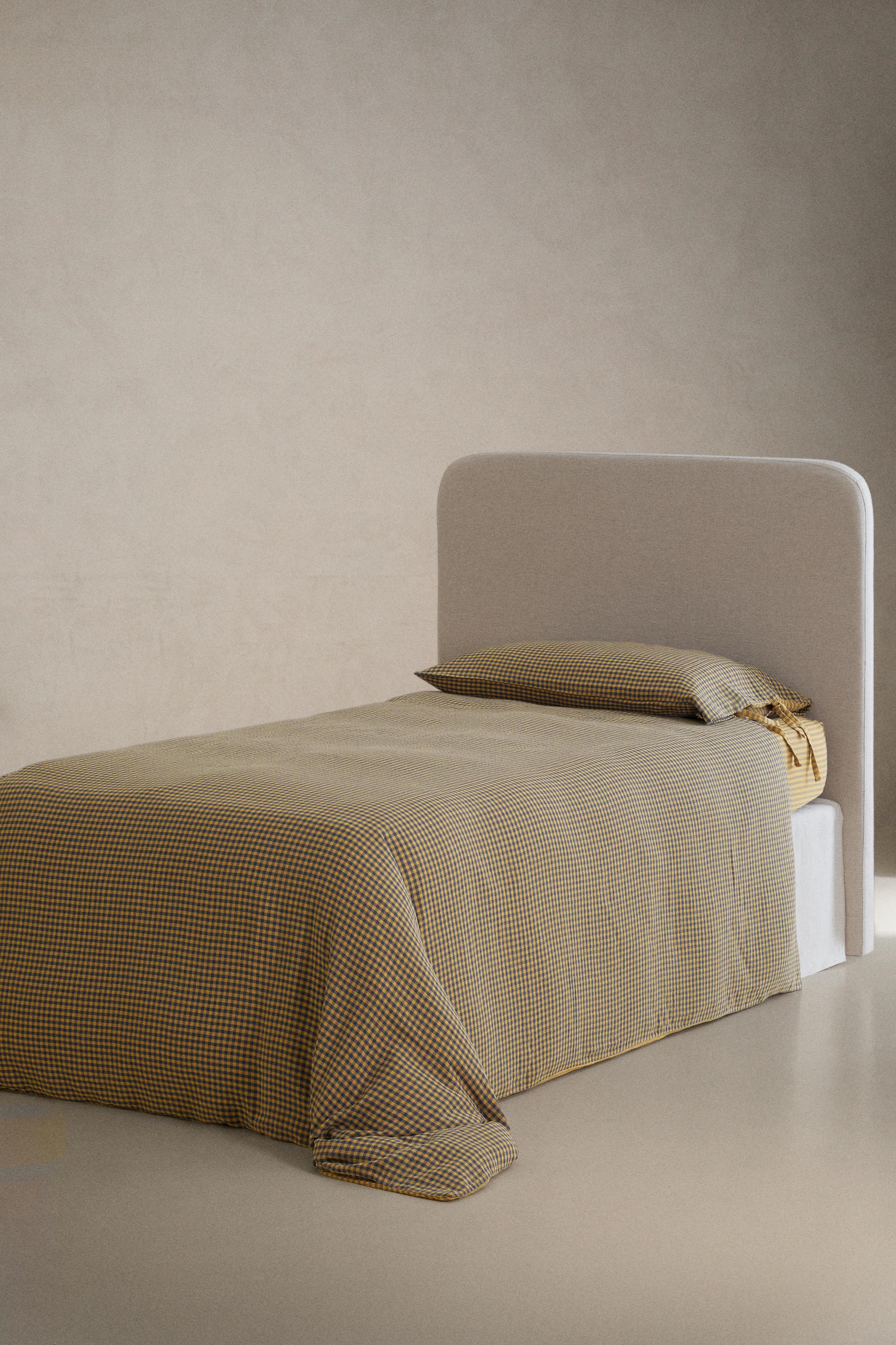 DRAP-HOUSSE ENFANT GAZE RAYURES