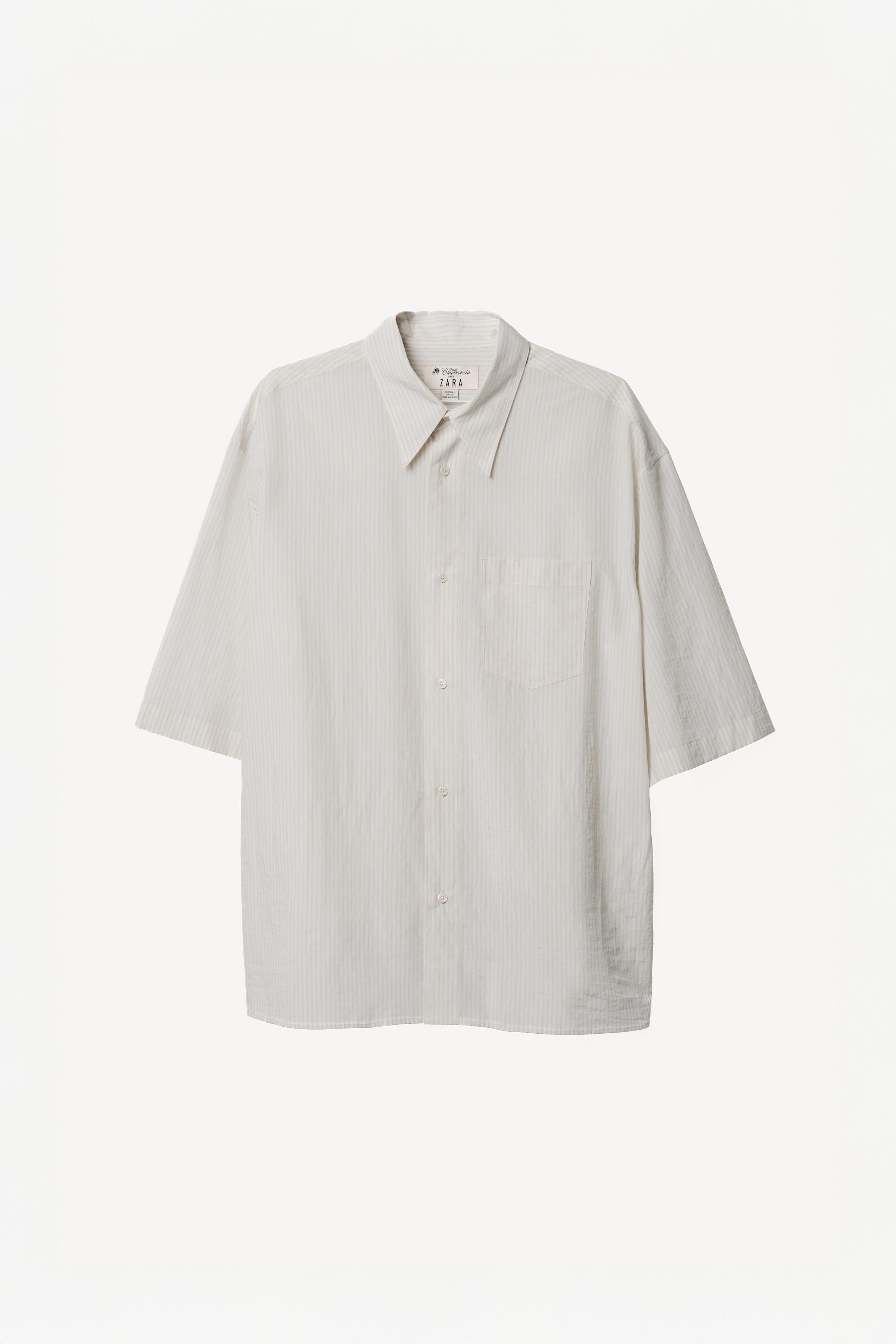OVERSIZED STRIPED SHIRT WILLY CHAVARRIA X ZARA