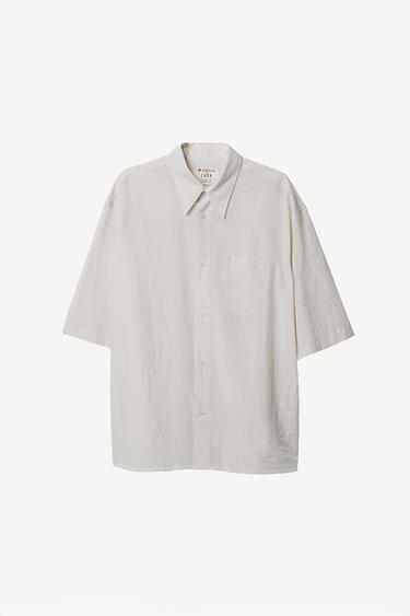 Zara OVERSIZED STRIPED SHIRT WILLY CHAVARRIA X ZARA - striped