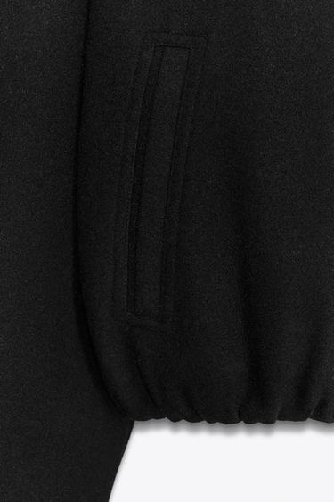 SOFT BOMBER JACKET - Black by Zara - Image 9