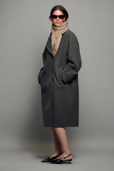 BASIC PLAIN SCARF — taupe brown 2