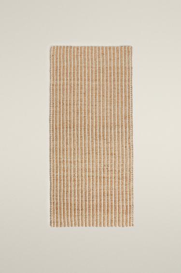 JUTE CARPET RUNNER - Ecru / Beige by Zara