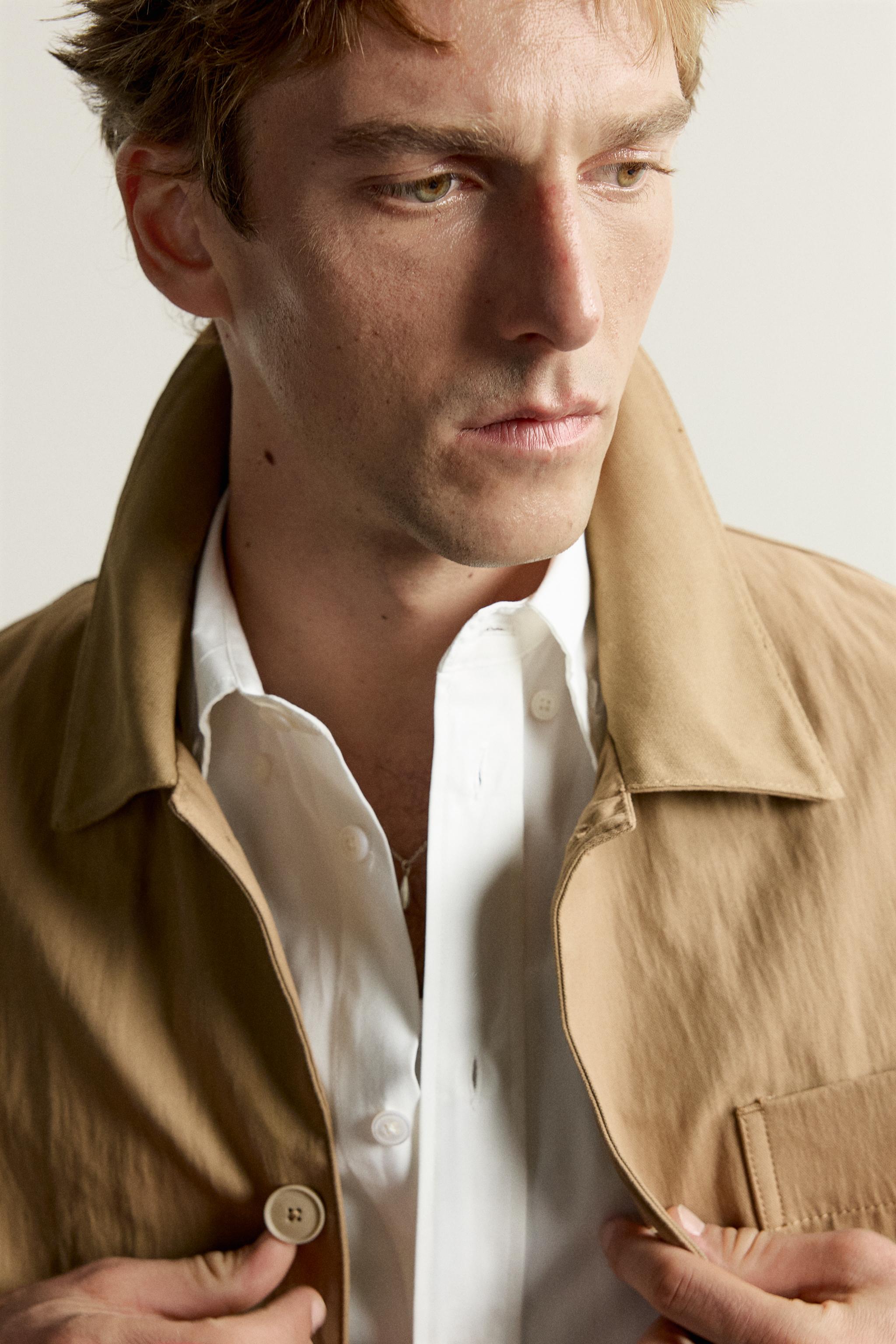 Zara RELAXED FIT OVERSHIRT — фото 6