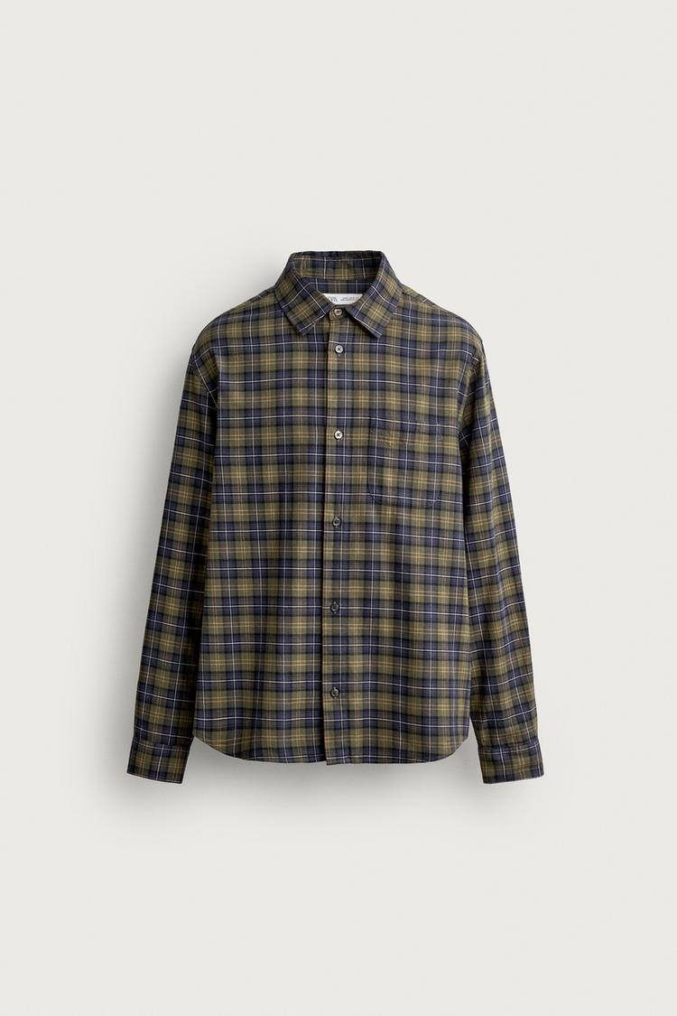 Camisa franela cuadros
