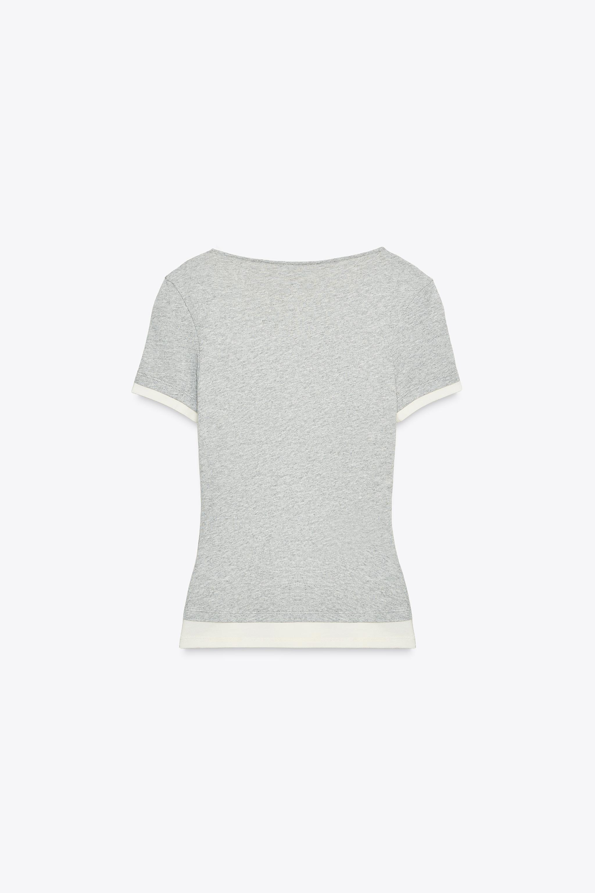 DOUBLE RIB T-SHIRT