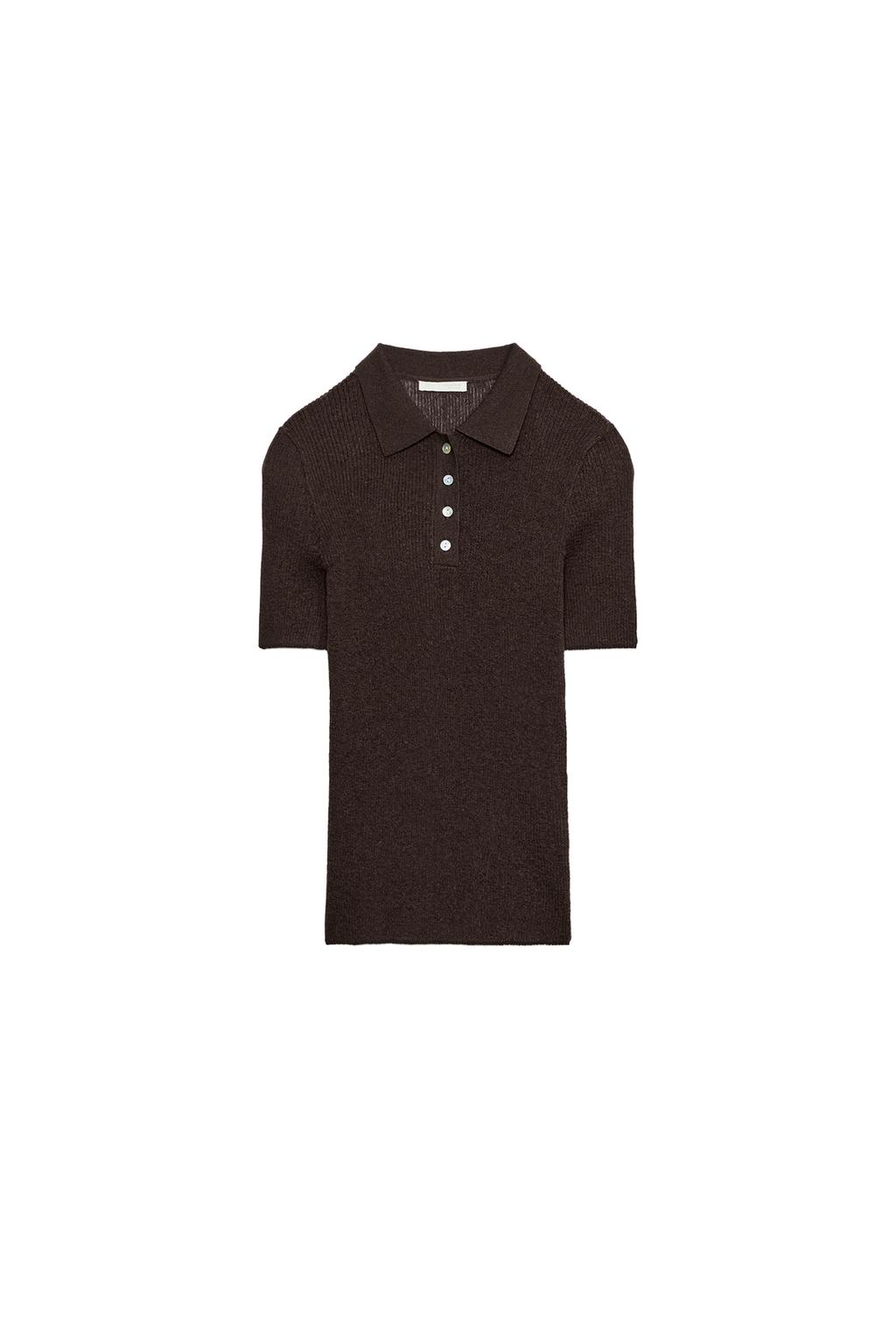 RUSTIC SHORT SLEEVE POLO - image 3